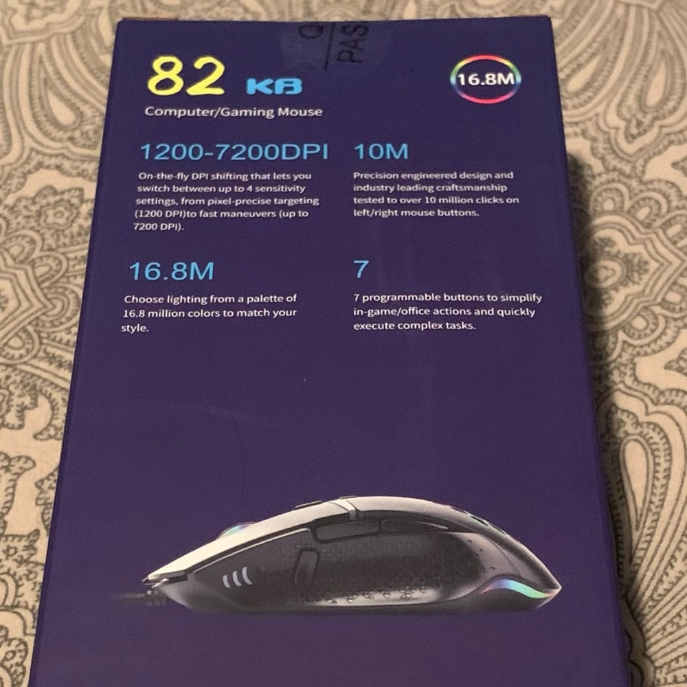 *NEW* KB Computer/Gaming Mouse - Picture 2 of 3